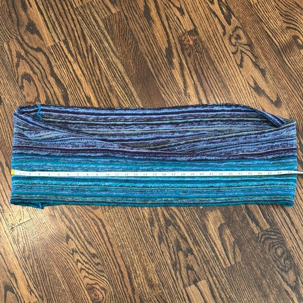 Saks Fifth Avenue Multicolor Striped Scarf - Picture 5 of 6